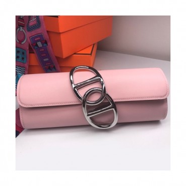 Hermes Egee Swift Leather Clutch Bag  