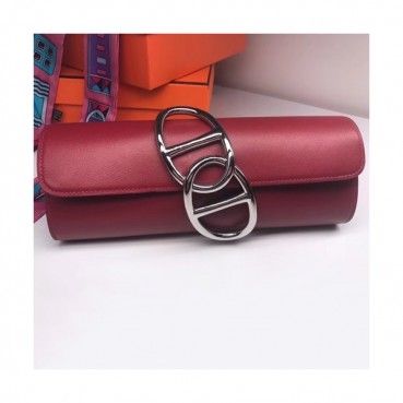 Hermes Egee Swift Leather Clutch Bag  