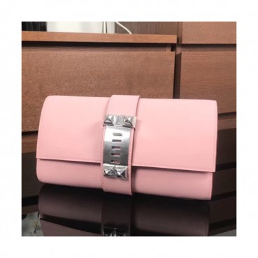 Hermes Medor Swift Leather Clutch Bag ,23cm 