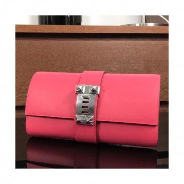 Hermes Medor Swift Leather Clutch Bag ,23cm 
