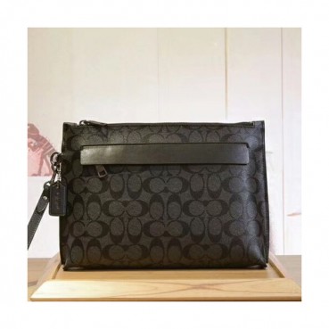Coach Leather Clutch Bag,29cm 