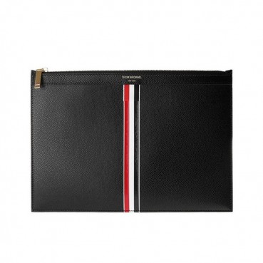 Thom Browne Leather Clutch Bag ,30/33cm 