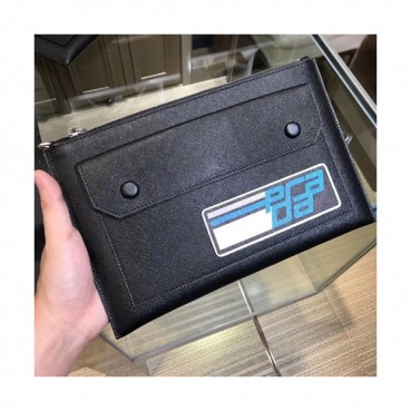 Prada Saffiano Mens Clutch Bag,28CM 