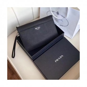 Prada Saffiano Mens Clutch Bag,26M 