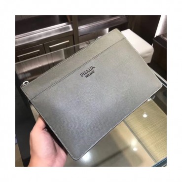 Prada Saffiano Mens Clutch Bag,26M 