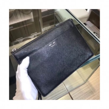 Prada Saffiano Mens Clutch Bag,26M 