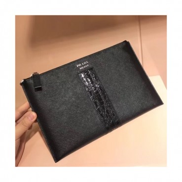 Prada Mens Clutch Bag,28CM 