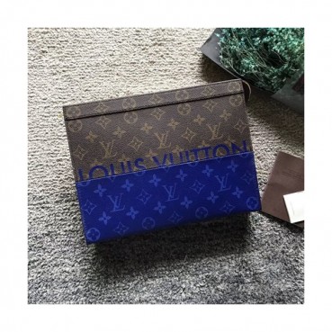 Louis Vuitton Monogram Man  Clutch Bag,26cm 