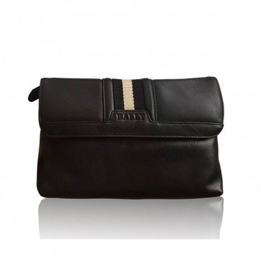 [발리] 블랙 수입가죽 남성용 클러치백 