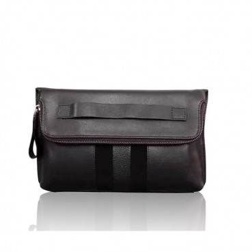 [발리] 블랙 수입가죽 남성용 클러치백 