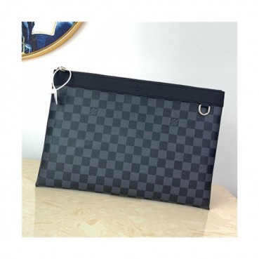 [루이비통]Louis Vuitton 2021 Men's Leather Clutch Bg,34cm,M62291,LOUB2359 