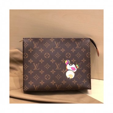 Louis Vuitton 2019 Monogram Clutch Bag,26cm 