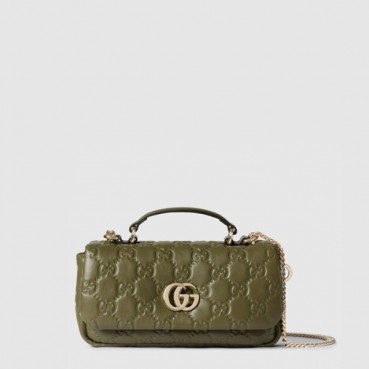 구찌 여성 GG 밀라노 미니 탑 핸들백 - Gucci Womens GG Milano Mini Top Handle Bag 