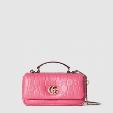 구찌 여성 GG 밀라노 미니 탑 핸들백 - Gucci Womens GG Milano Mini Top Handle Bag 