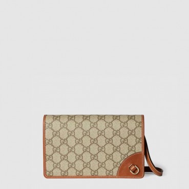 구찌 여성 GG 엠블럼 수퍼 미니 숄더백 - Gucci Womens GG Emblem Super Mini Shoulder Bag 