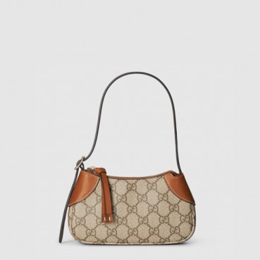 구찌 여성 GG 엠블럼 수퍼 미니 숄더백 - Gucci Womens GG Emblem Super Mini Shoulder Bag 