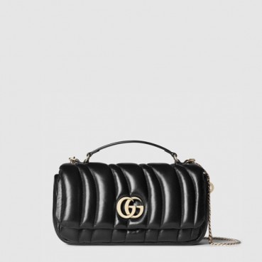 구찌 여성 GG 밀라노 스몰 탑 핸들백 - Gucci Womens GG Milano Small Top Handle Bag 