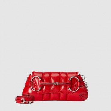 구찌 여성 홀스빗 체인 스몰 숄더백 - Gucci Womens Horsebit Chain Small Shoulder Bag 