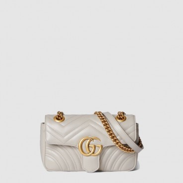 구찌 여성 GG 마몽 미니 숄더백 - Gucci Womens GG Marmont Mini Shoulder Bag 
