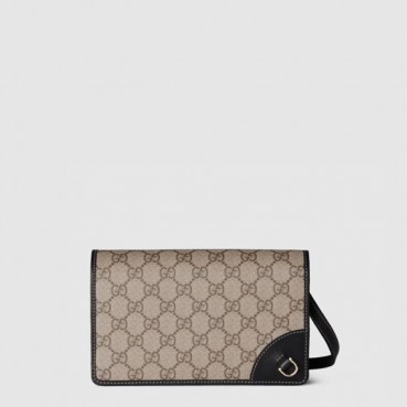 구찌 여성 GG 엠블럼 수퍼 미니 숄더백 - Gucci Womens GG Emblem Super Mini Shoulder Bag 