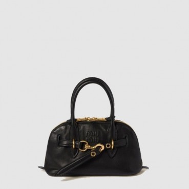 미우미우 여성 아방뛰르 나파 가죽 탑 핸들 백 - Miumiu Womens Avanture Nappa Leather Top Handle Bag 