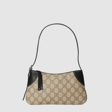 구찌 여성 GG 엠블럼 수퍼 미니 숄더백 - Gucci Womens GG Emblem Super Mini Shoulder Bag 