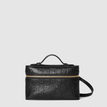 구찌 여성 GG 엠블럼 수퍼 미니백 - Gucci Womens GG Emblem Super Mini Bag 
