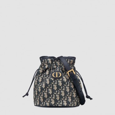 디올 여성 30 Montaigne 드로우스트링 미니 버킷백 - Dior Womens 30 Montaigne Drawstring Mini Bucket Bag 