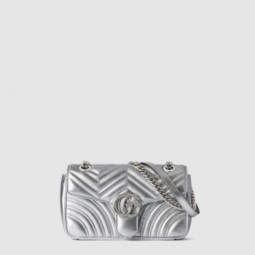 구찌 여성 GG 마몽 스몰 숄더백 - Gucci Womens GG Marmont Small Shoulder Bag 