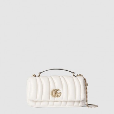 구찌 여성 GG 밀라노 스몰 탑 핸들백 - Gucci Womens GG Milano Small Top Handle Bag 