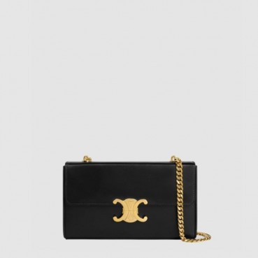 셀린느 여성 트리오페 체인 박스백 - Celine Womens Triomphe Chain Box Bag 
