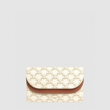 셀린느 여성 웰렛 온 스트랩 트리오페 - Celine Womens Wallet on Strap Triomphe 