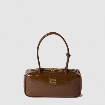 미우미우 여성 가죽 보 백 - Miumiu Womens Beau Bag 