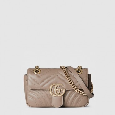 구찌 여성 GG 마몽 미니 숄더백 - Gucci Womens GG Marmont Mini Shoulder Bag 