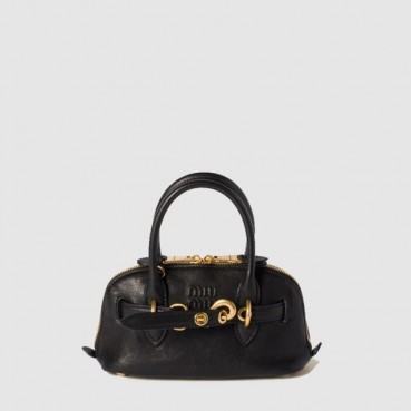 미우미우 여성 아방뛰르 미니 나파 가죽 백 - Miumiu Womens Avanture Mini Nappa Leather Bag 