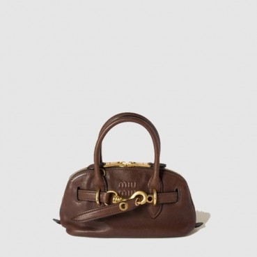 미우미우 여성 아방뛰르 미니 나파 가죽 백 - Miumiu Womens Avanture Mini Nappa Leather Bag 