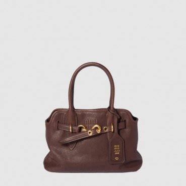 미우미우 여성 아방뛰르 나파 가죽 백 - Miumiu Womens Avanture Nappa Leather Bag 