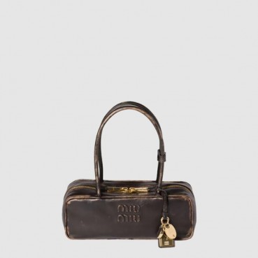 미우미우 여성 가죽 보 백 - Miumiu Womens Beau Bag 