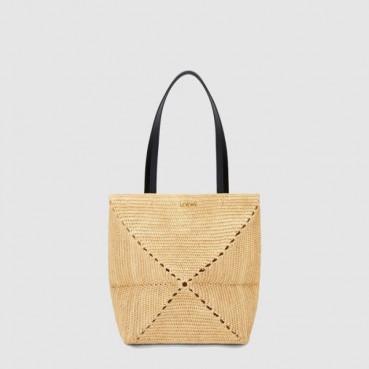 로에베 여성 미디엄 퍼즐 폴드 토트 - Loewe Womens Medium Puzzle Fold Tote 