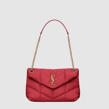 입생로랑 여성 루루 푸퍼 퀄팅 스몰 체인백 - Saint Laurent Womens Loulou Puffer Bag 