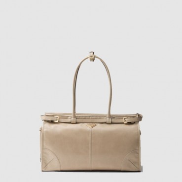 프라다 여성 보니 라지 가죽 핸드백 1BA433 - Prada Womens Bonnie Large Leather Handbag 