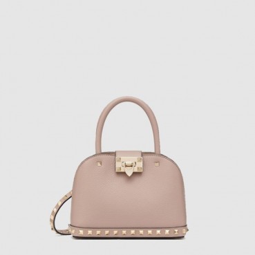 발렌티노 여성 가라바니 락스터드 가죽 스몰 핸드백 - Valentino Womens Garavani Rockstud Leather Small Handbag 