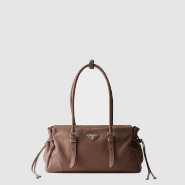 프라다 여성 보니 미디엄 앤티크 가죽 토트백 1BG628 - Prada Womens Bonnie Medium Antique Leather Tote Bag 