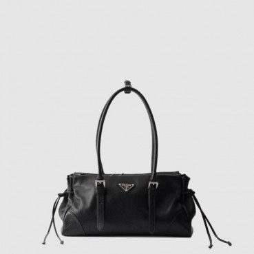 프라다 여성 보니 미디엄 앤티크 가죽 토트백 1BG628 - Prada Womens Bonnie Medium Antique Leather Tote Bag 