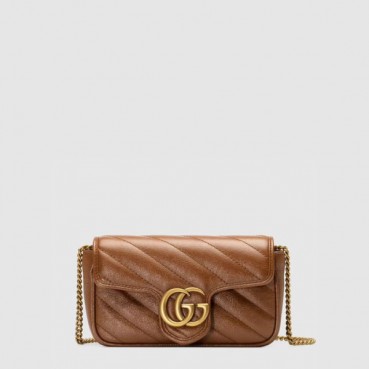구찌 여성 GG 마몽 수퍼 미니백 - Gucci Womens GG Marmont Super Mini Bag 