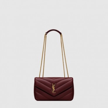 입생로랑 여성 루루 푸퍼 퀄팅 스몰 체인백 - Saint Laurent Womens Loulou Puffer Bag 