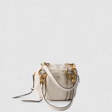 프라다 여성 댄글 탑핸들 미니 숄더백 1BB137 - Prada Womens Dangel Mini Shoulder Bag 