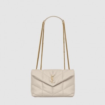입생로랑 여성 루루 푸퍼 퀄팅 스몰 체인백 - Saint Laurent Womens Loulou Puffer Bag 