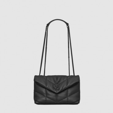 입생로랑 여성 루루 푸퍼 퀄팅 스몰 체인백 - Saint Laurent Womens Loulou Puffer Bag 