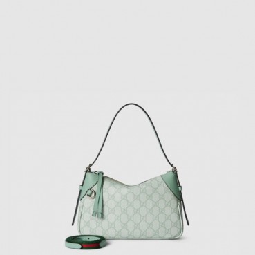 구찌 여성 GG 엠블럼 스몰 숄더백 - Gucci Womens GG Emblem Small Shoulder Bag 